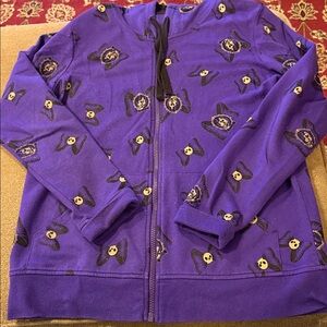 Disney Parks Haunted Mansion Zip Front Hooded Jacket Medium (TD)